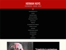Tablet Screenshot of hermanhuys.be